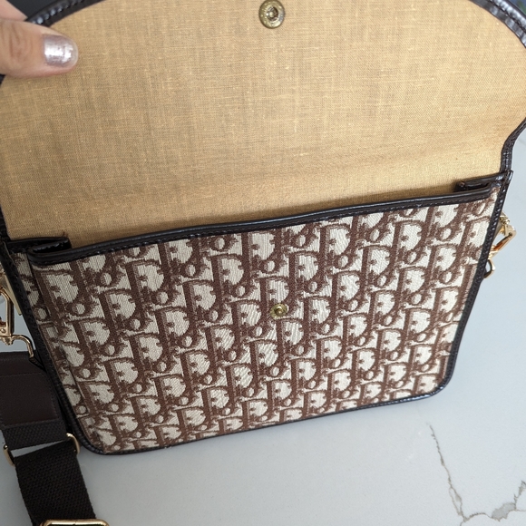Authentic Vintage Dior Pouch Crossbody 2in1 Bag - Picture 12 of 13